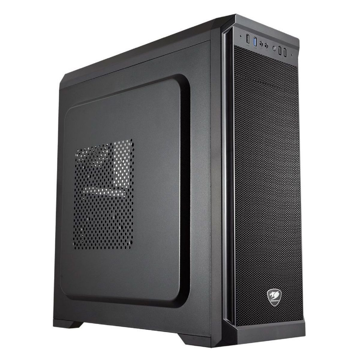 Gabinete Mid-Tower Atx Negro Con 7 Slots De Expansión
