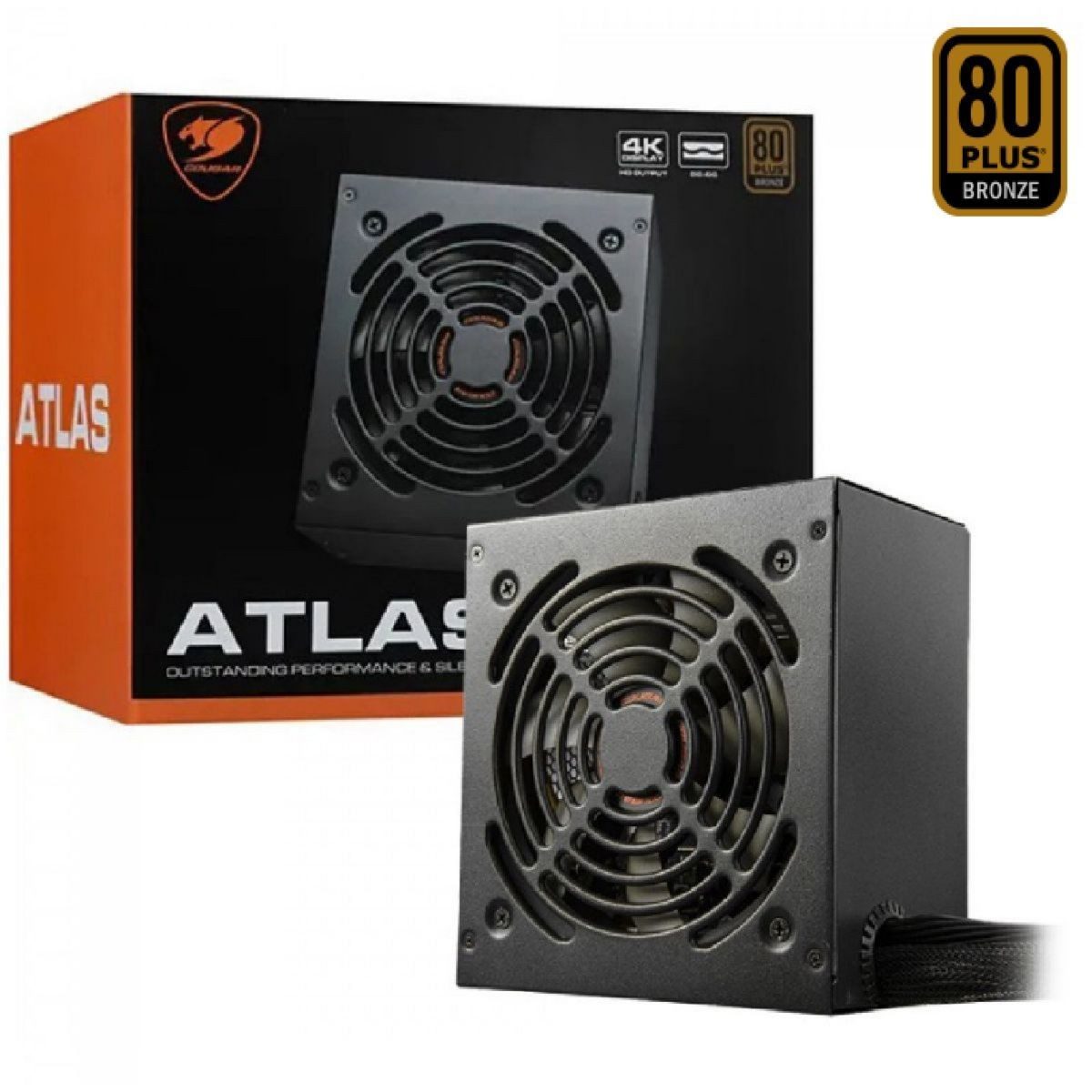 Fuente Atx Modular 600W 80 Plus Bronce