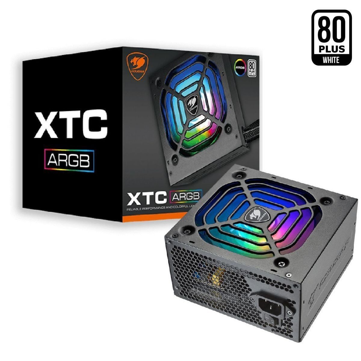 Fuente De Alimentación 550W 80+ White Con Iluminación Argb