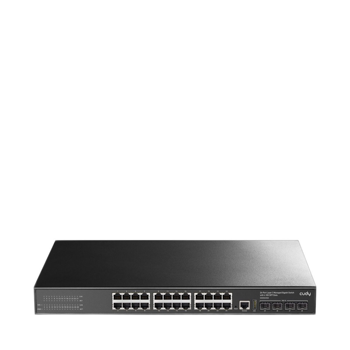 Switch 24 Puertos Gigabit 4 Sfp+ Capa 3