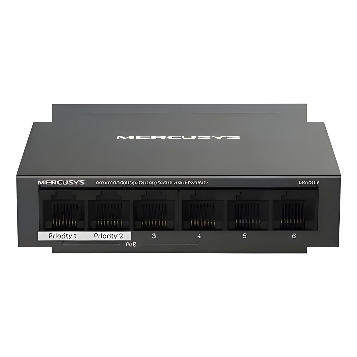 Switch 6 Puertos 10/100Mbps Con 4 Puertos PoE+ 40W