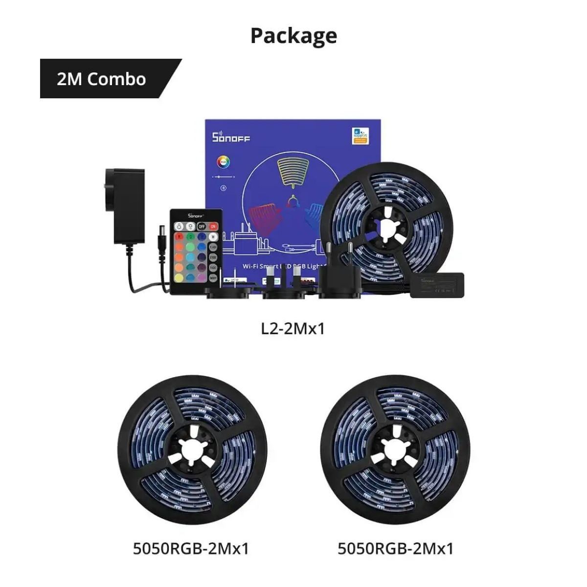 Tira LED WiFi 2m Rgb