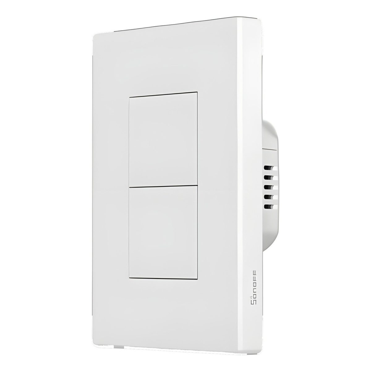 Interruptor Empotrable Doble WiFi Blanco