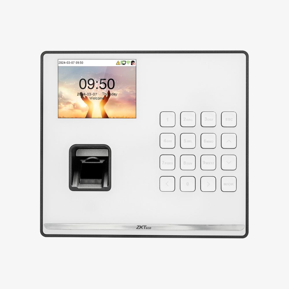 Terminal De Control De Asistencia Y Acceso Con Huella, Tarjeta RFID Y Contraseña Wi-Fi