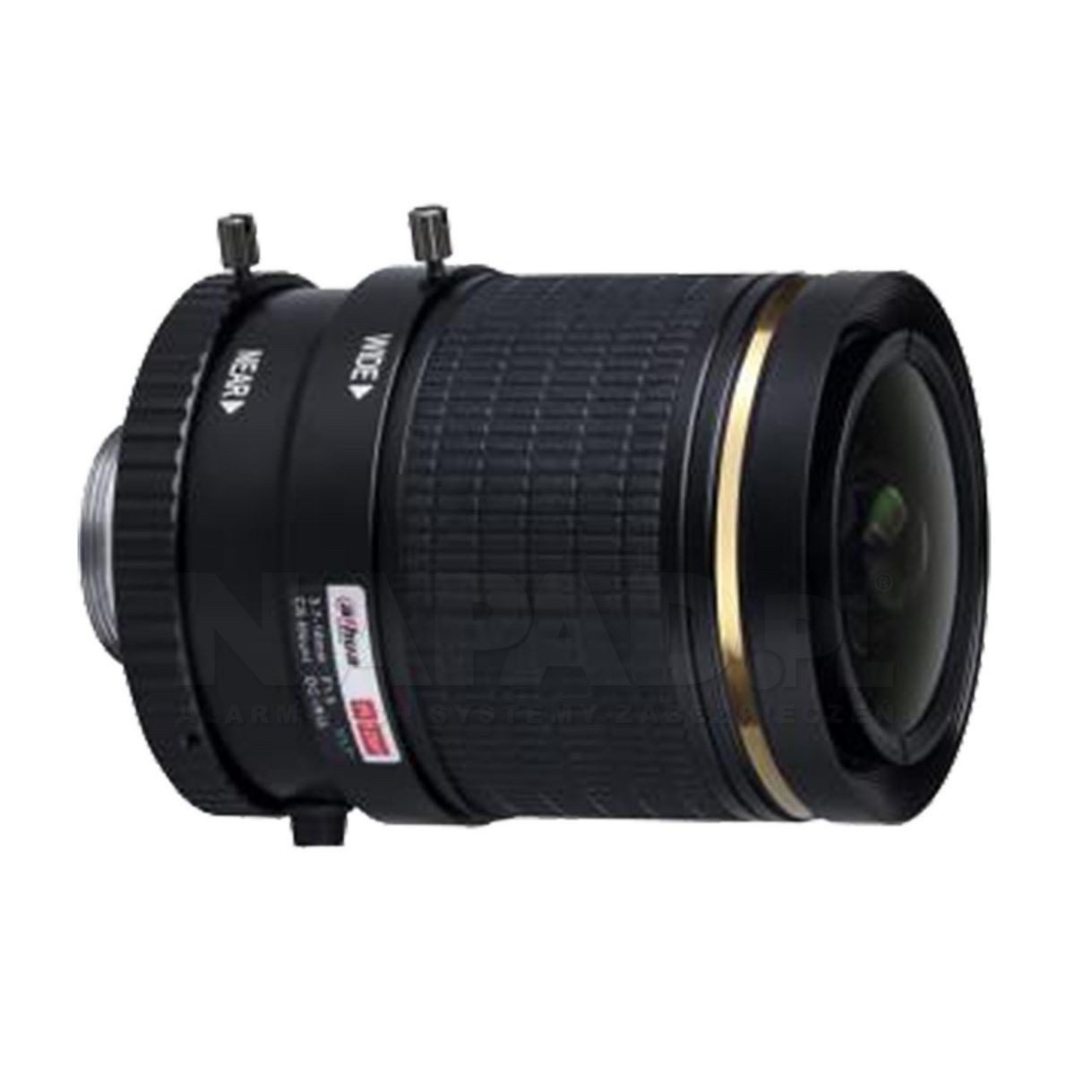 Lente Varifocal 12MP 3.7-16mm F1.5 Montura Cs