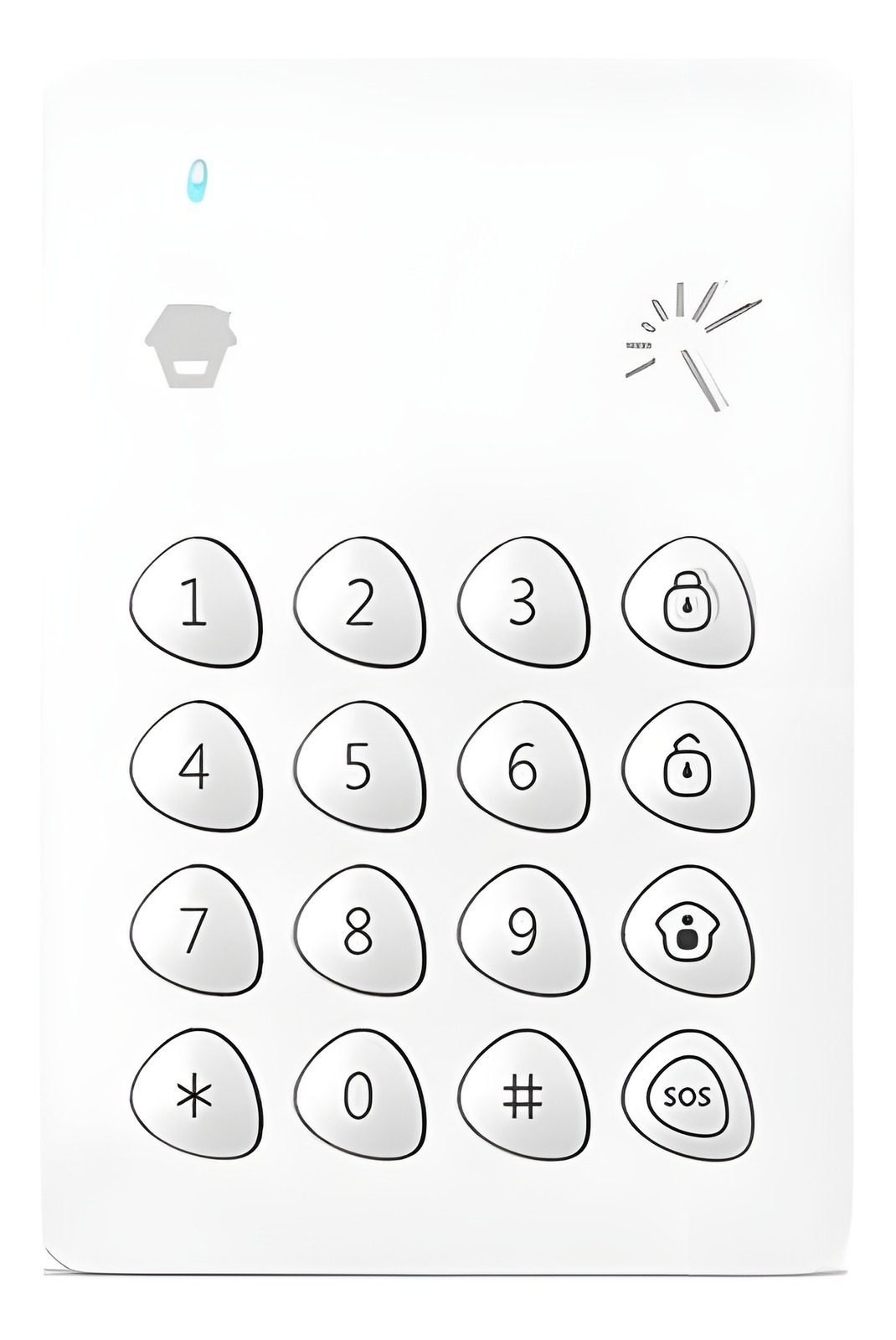 Teclado De Alarma Inalámbrico 868MHZ