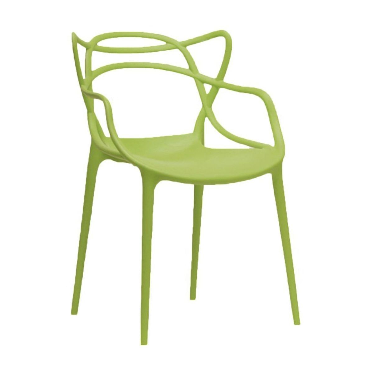 Silla Apilable Polipropileno Verde