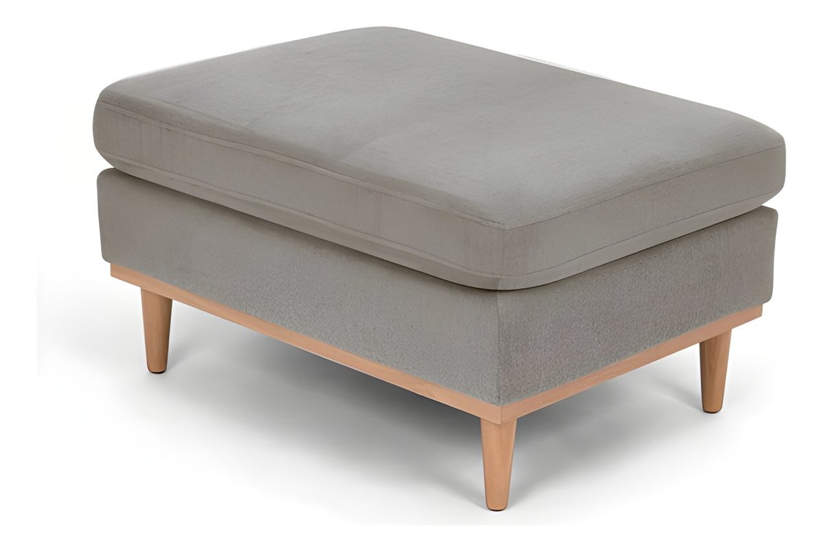 Isla Pie De Cama Beige 63x83cm Tapizada