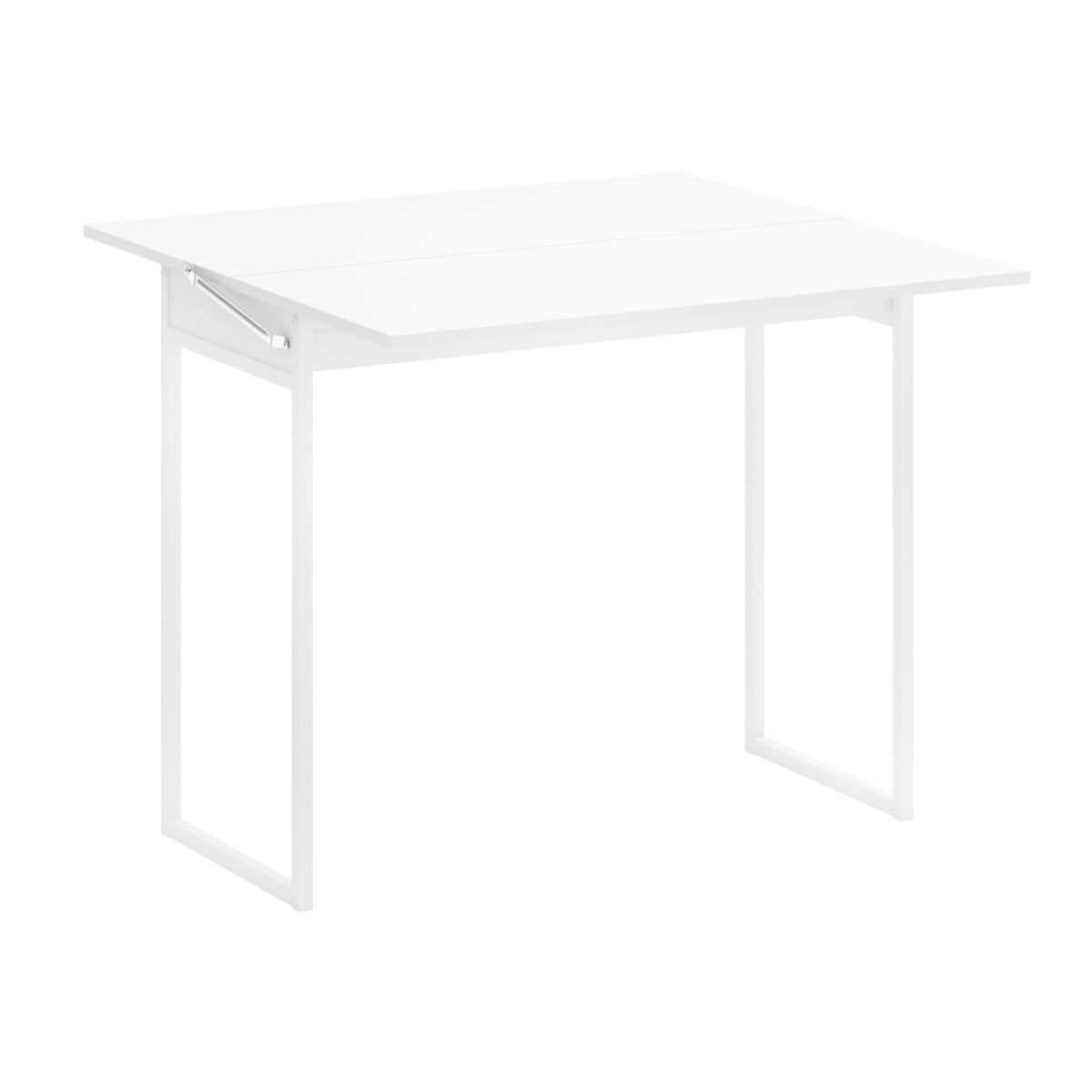 Mesa Plegable Desayunador Blanco/Cromo 92x44.5cm