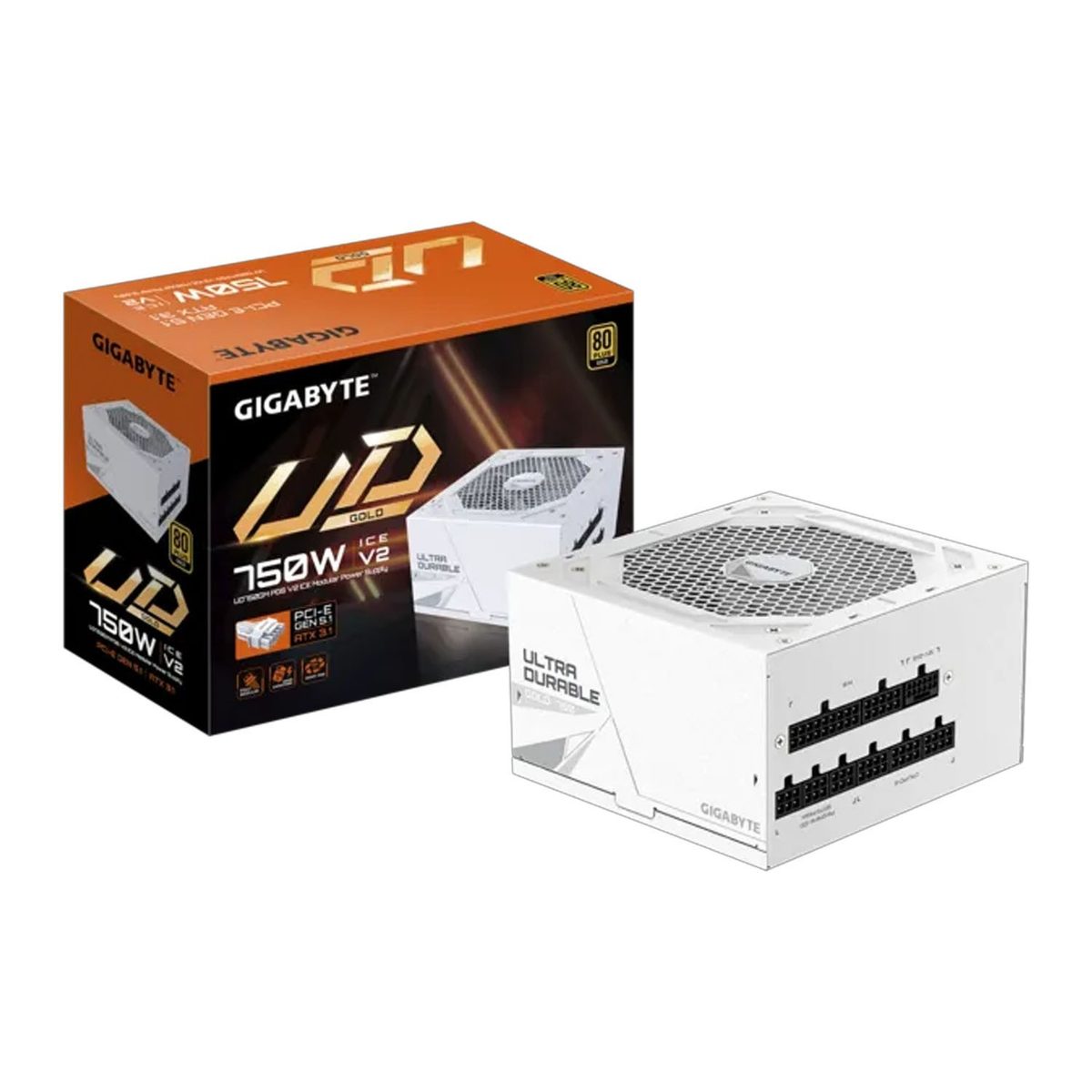 Fuente Atx 750W Modular 80 Plus WD Dorado