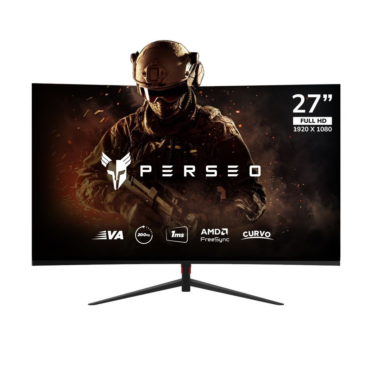 Monitor Gamer Curvo 27" FHD 200Hz Va