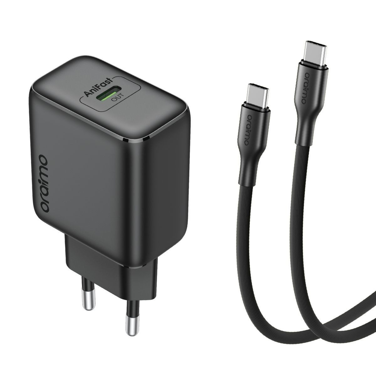 Cargador De Pared USB-C 35W Negro