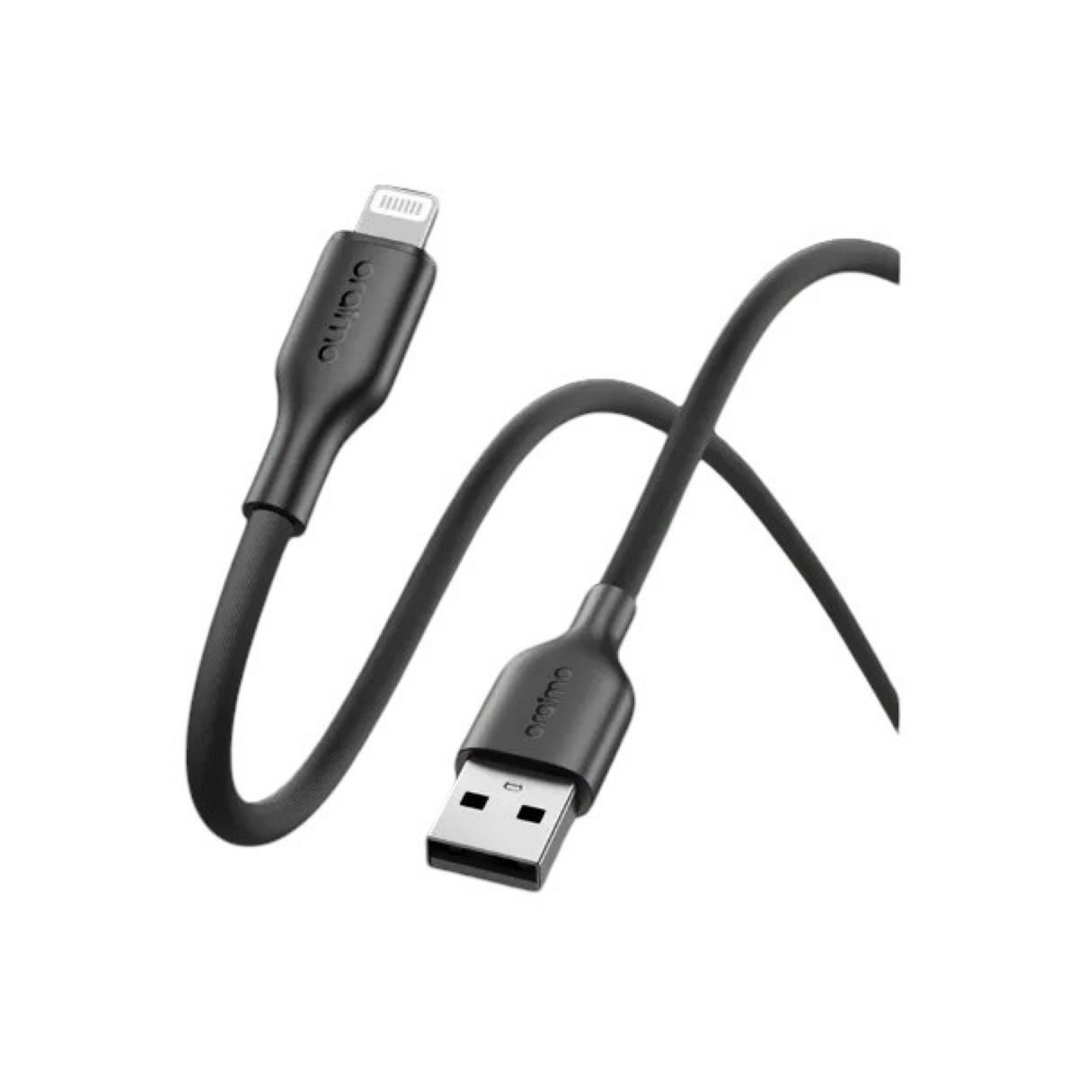 Cable USB-A Lightning 1m Negro