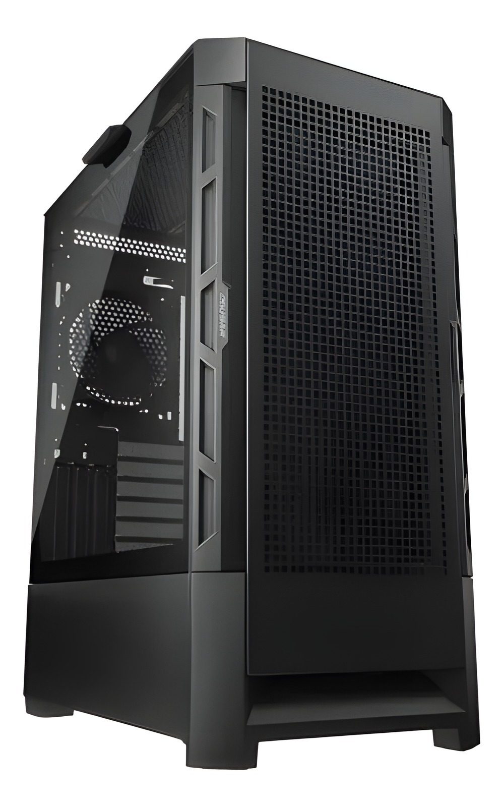 Gabinete Mid-Tower Atx Negro Vidrio Templado