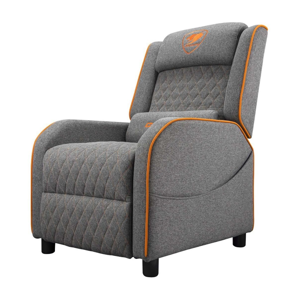Silla Gamer Cougar Gris Tela Reposabrazos 150kg