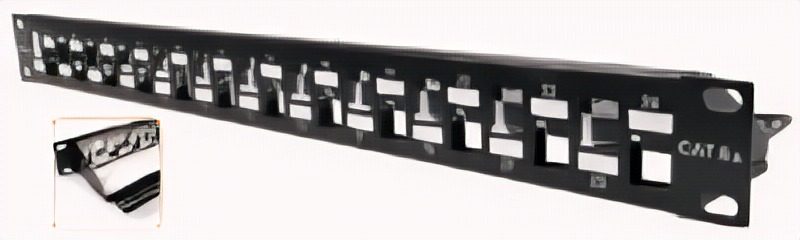 Patch Panel 24 Puertos Cat6a