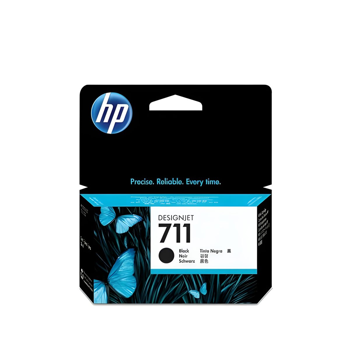 Cartucho De Tinta Hp 711 Negro 38 Ml Para Designjet