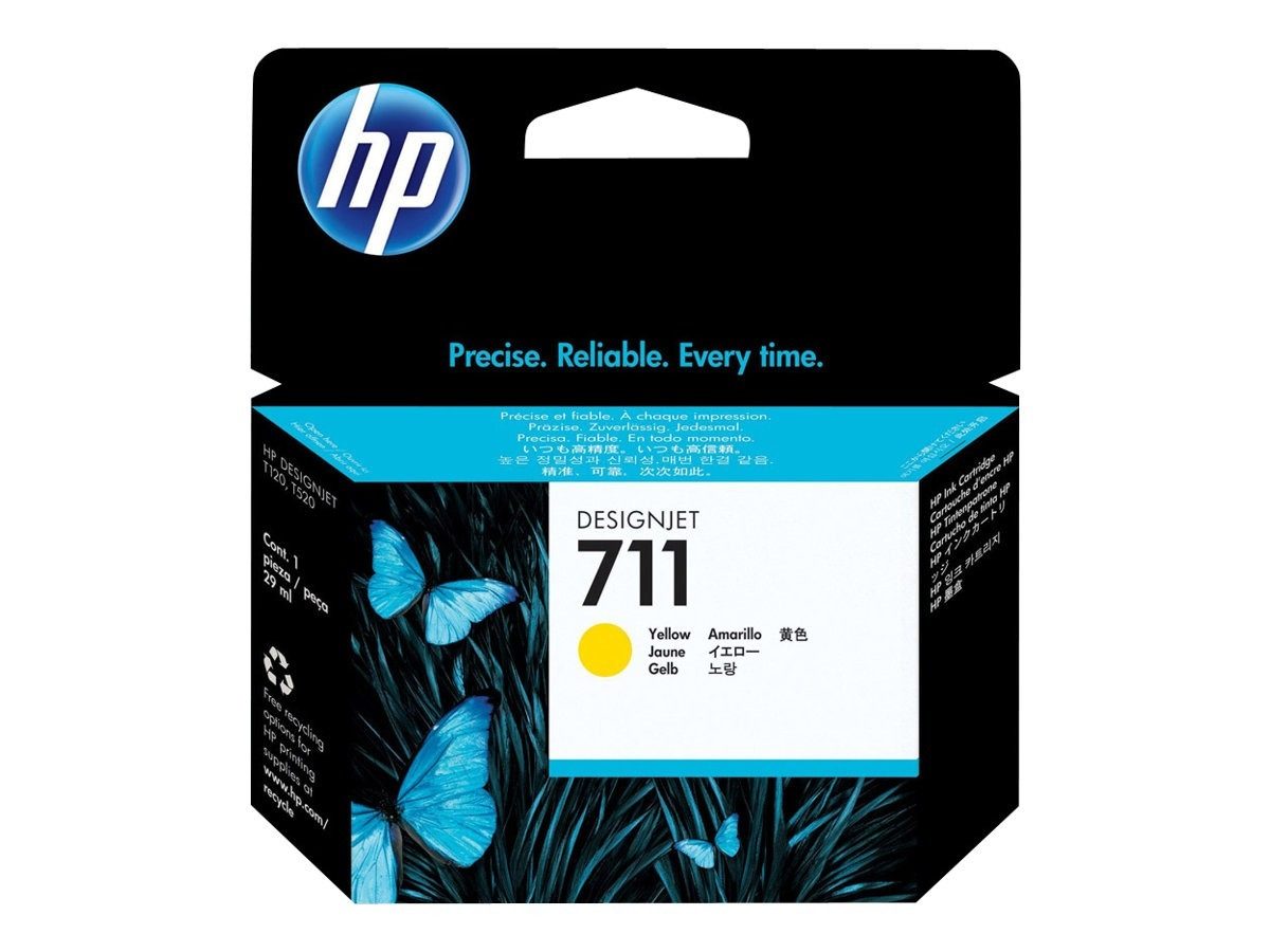 Cartucho De Tinta Hp 711 Amarillo 29ml