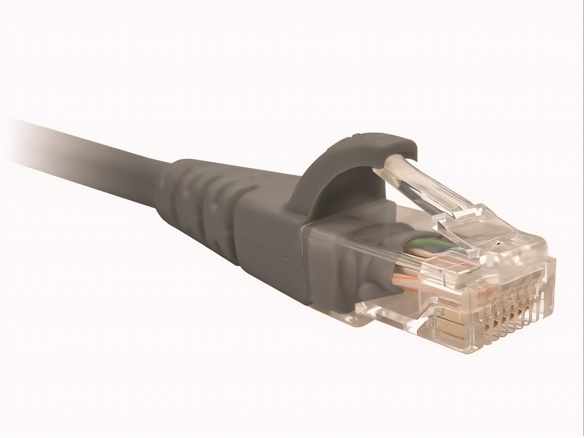 Patch Cord Cat6 UTP 30 cm Gris