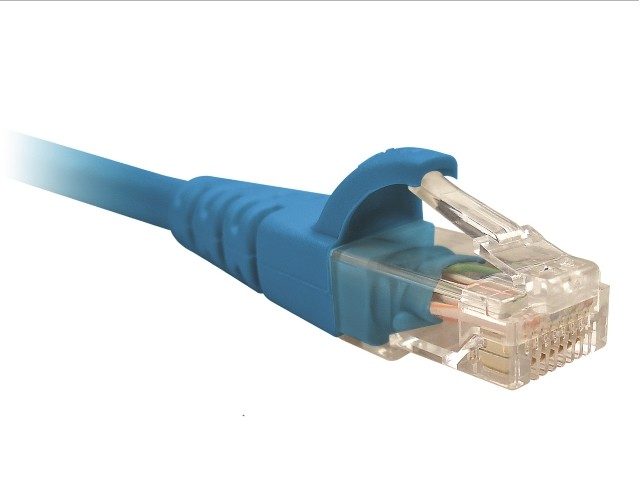 Patch Cord Cat6 0.3m Azul UTP