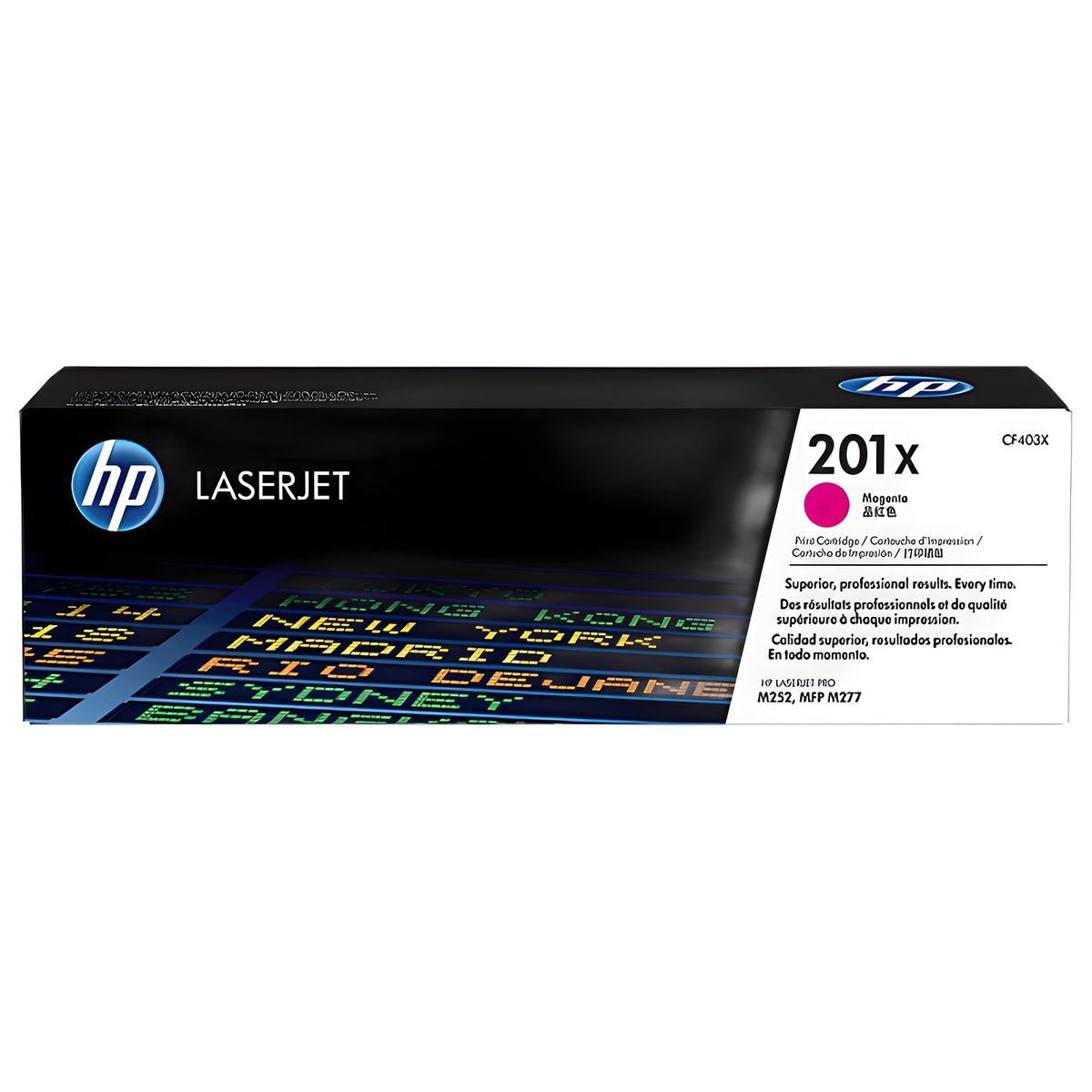 Tóner Hp 201X Cf403x Magenta Alto Rendimiento