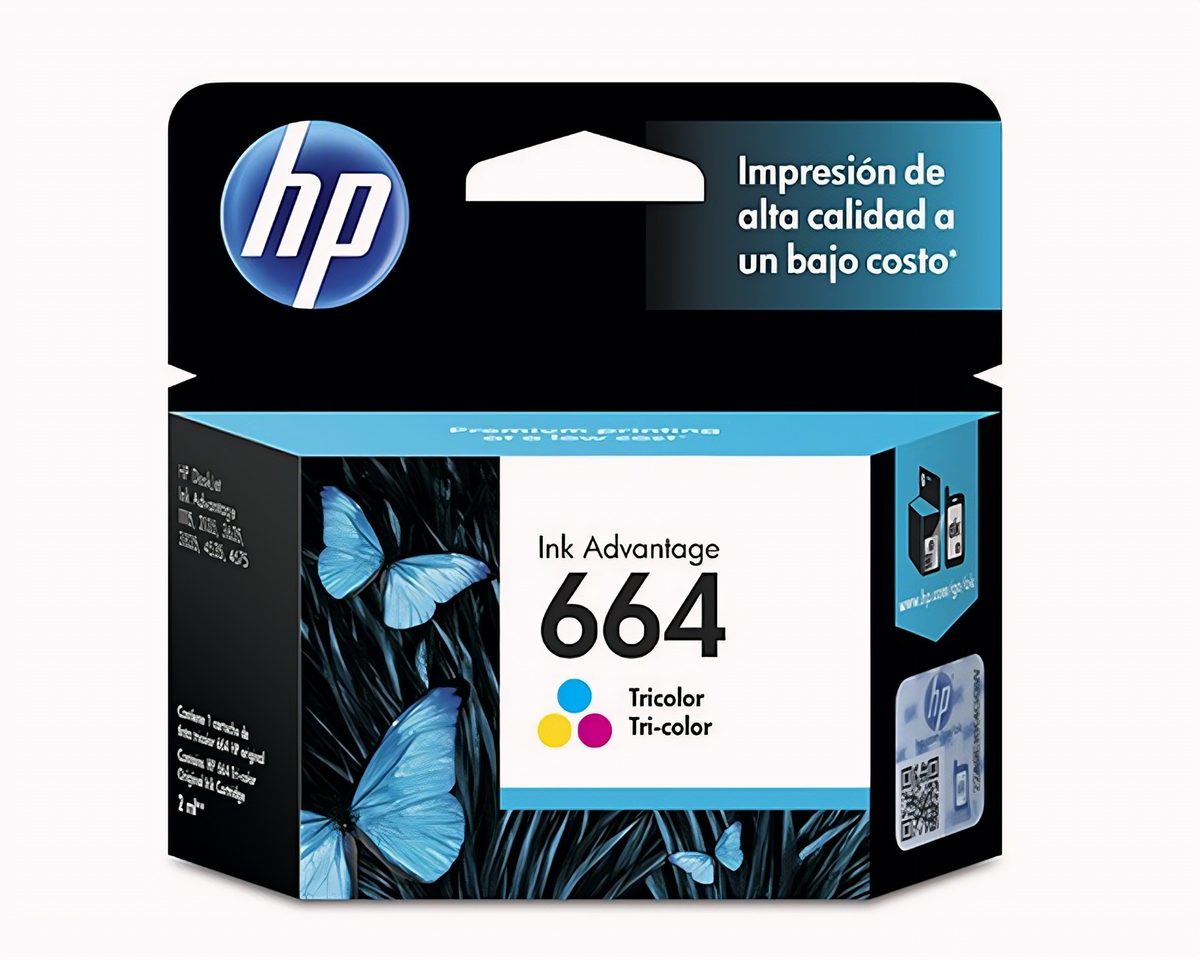 Cartucho De Tinta Hp 664 Tricolor Original