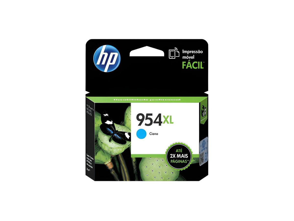 Cartucho De Tinta Hp 954XL Cian Original 1600 Páginas