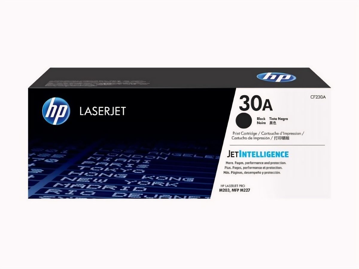 Tóner Hp 30A Cf230a Negro