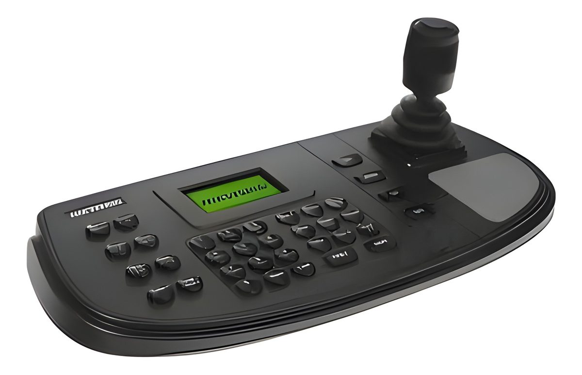 Teclado Con Joystick Para NVR/DVR 4 Ejes Con Pantalla LCD