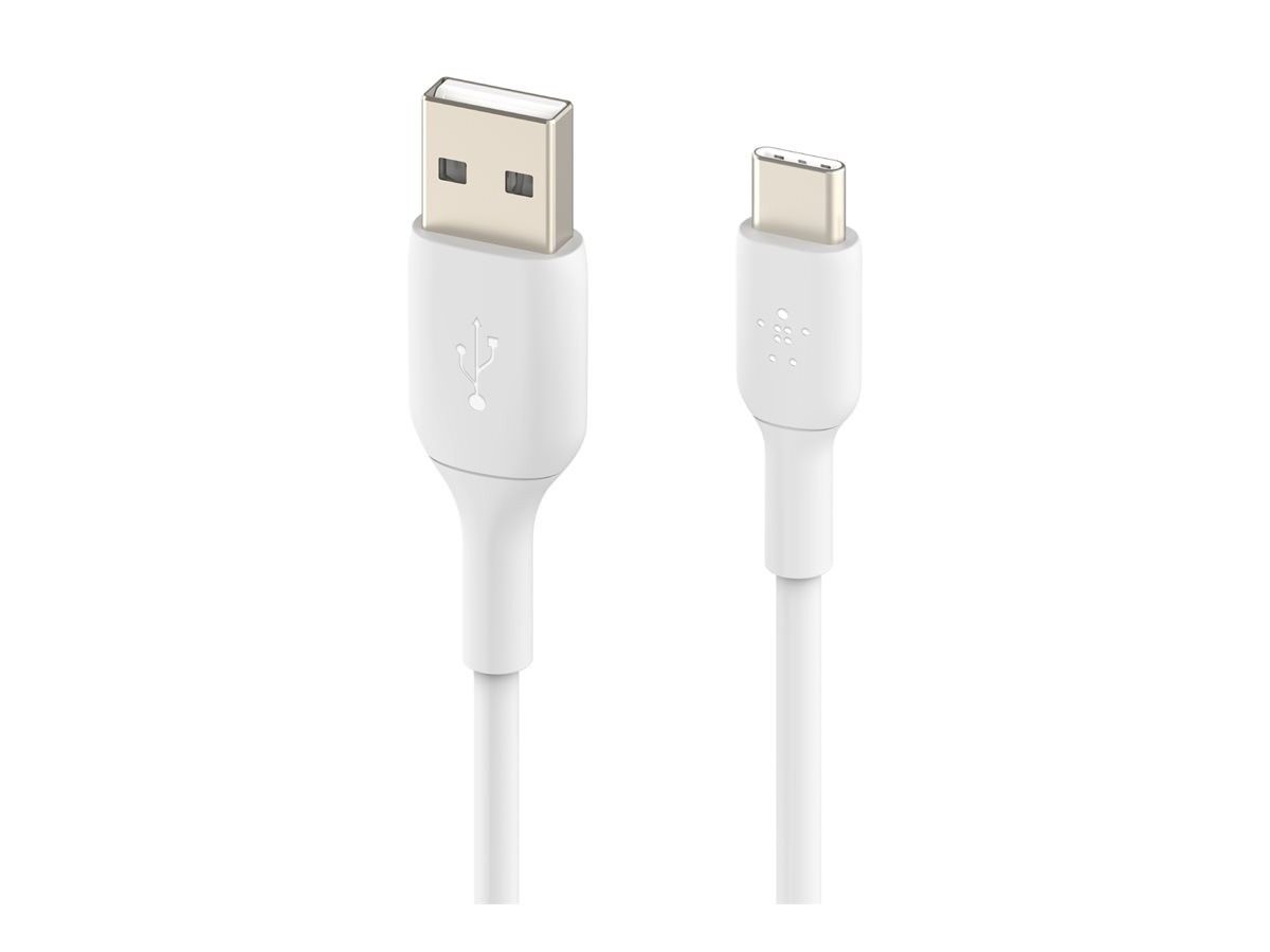 Cable De Datos USB-C A USB-A 2m Blanco