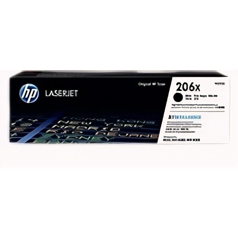 Tóner Original Hp 206X Negro Alto Rendimiento