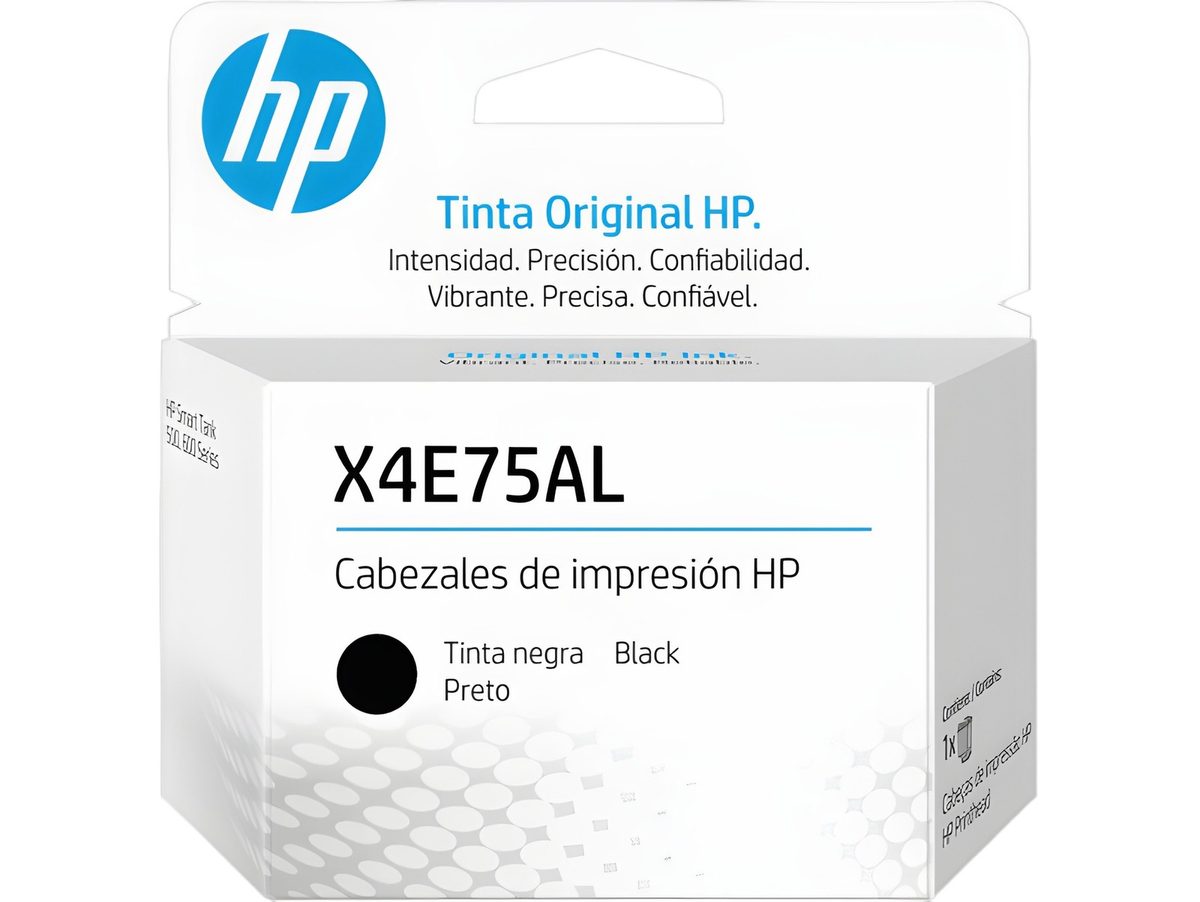 Cabezal De Impresión Hp X4e75a Negro Para Inktank