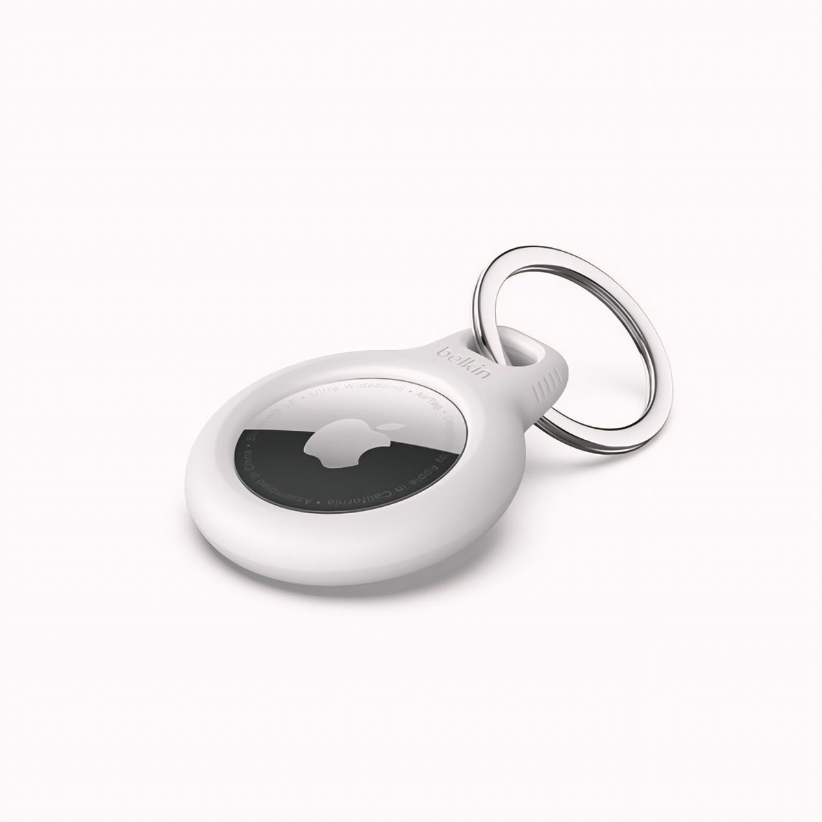 Soporte De Seguridad Para Etiqueta Bluetooth Antiperdida Blanco