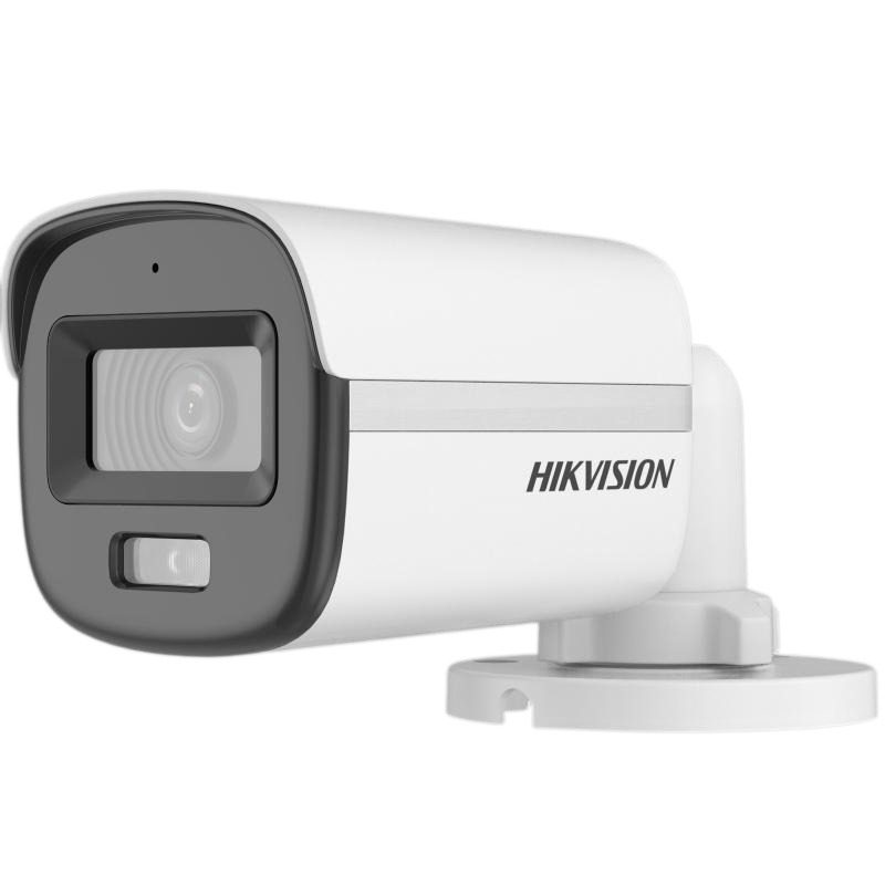 Cámara HD Analógica Bullet Exterior 2MP 2.8mm Luz Blanca 20m 0.001Lux