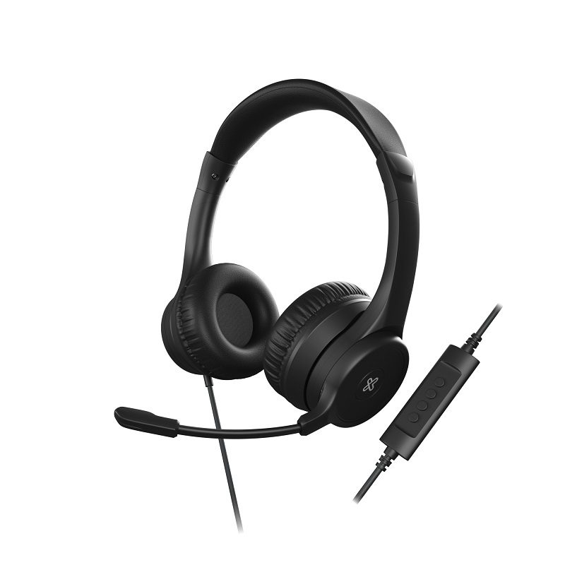 Auricular Headset USB Con Micrófono Estéreo