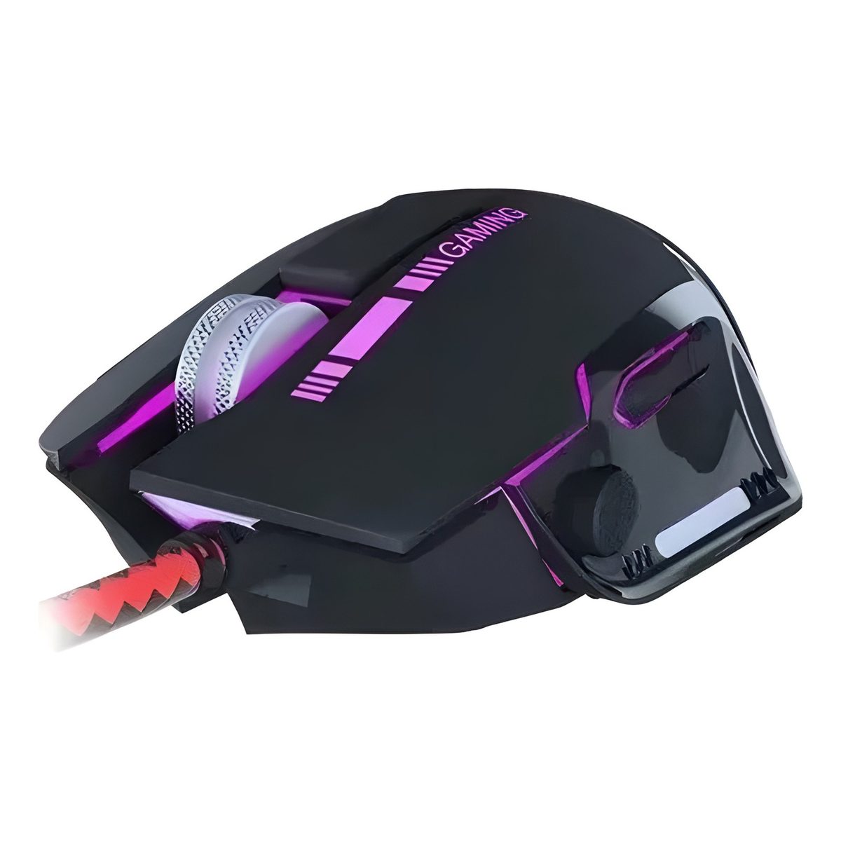 Ratón Gaming USB Cableado 7200dpi Negro