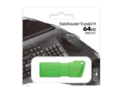 Pendrive 64GB USB 3.0 Verde