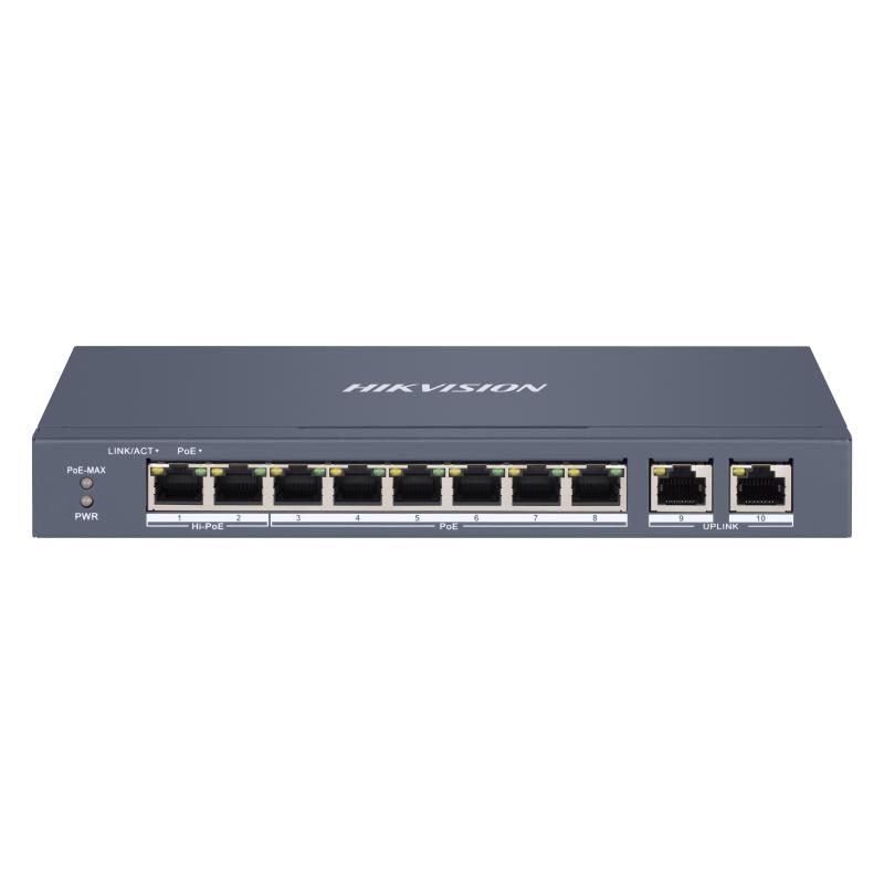 Switch L2 8 Puertos Fast Ethernet PoE