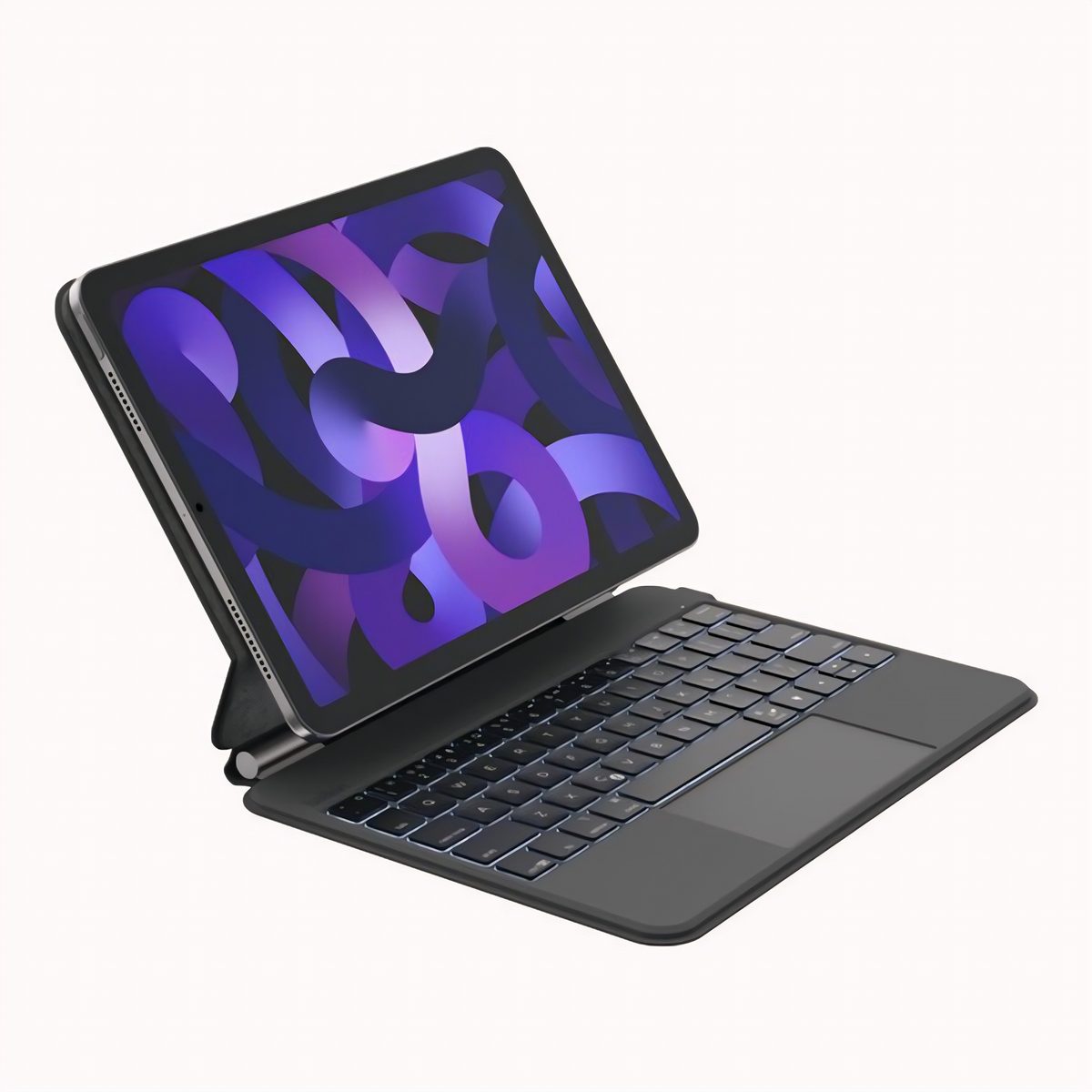 Teclado Con Soporte Para Ipad Air 10.9" Y Ipad Pro 11"/12.9"/13"