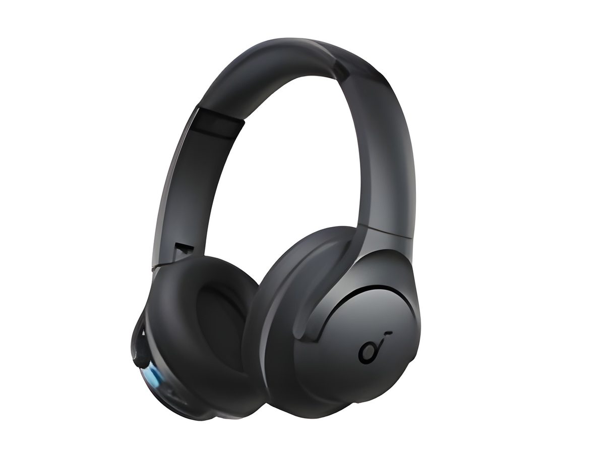 Auriculares Inalámbricos Con Diadema Gris