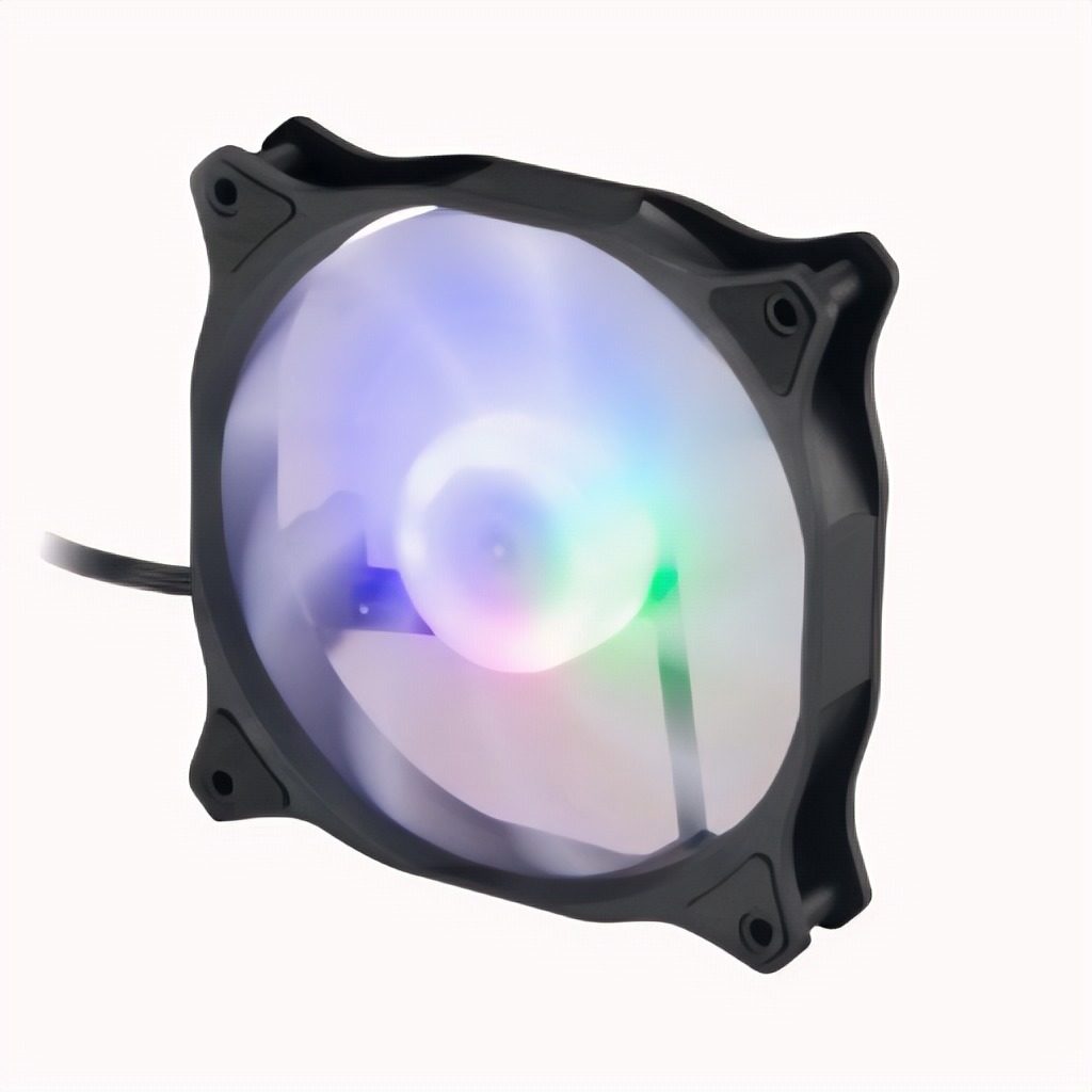 Ventilador De Gabinete 120mm Rgb Negro