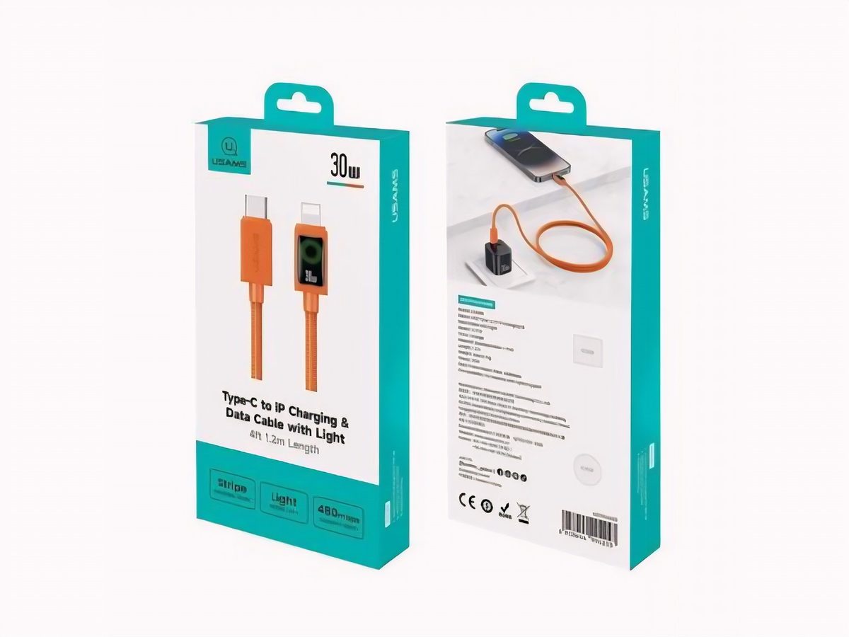 Cable USB-C A Lightning 1.2 M 30W