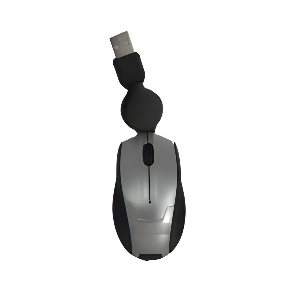 Mouse Óptico Cableado USB Tamaño Pequeño 1000 Dpi