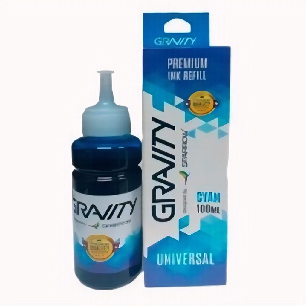 Botella De Tinta Gravity Cyan 100ml