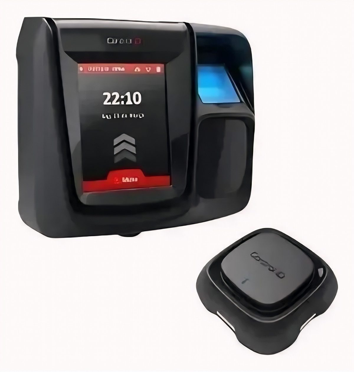Control De Acceso Biométrico Con Pantalla Táctil Y Lector De Huellas
