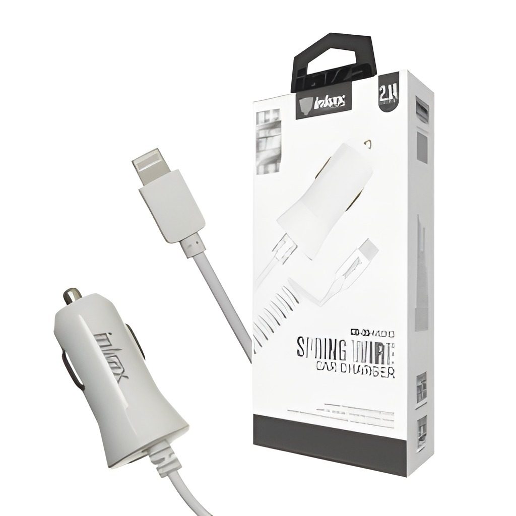 Cargador De Auto Para Iphone Lightning 2.1A