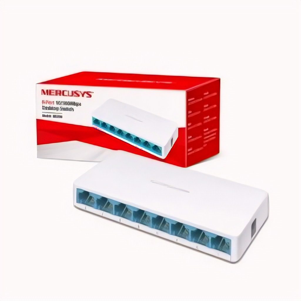 Switch No Administrable 8 Puertos 10/100Mbps