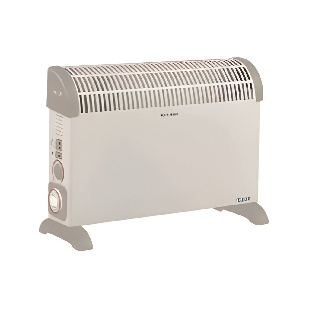 Convector 2000W Blanco Con 3 Potencias, Función Turbo Y Anti Caída