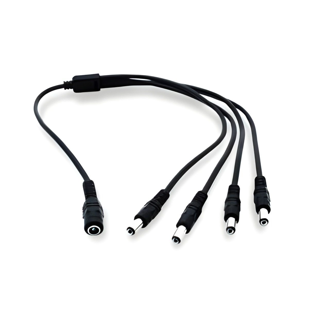 Cable Splitter De Alimentación 1 Entrada A 4 Salidas Para Fuente