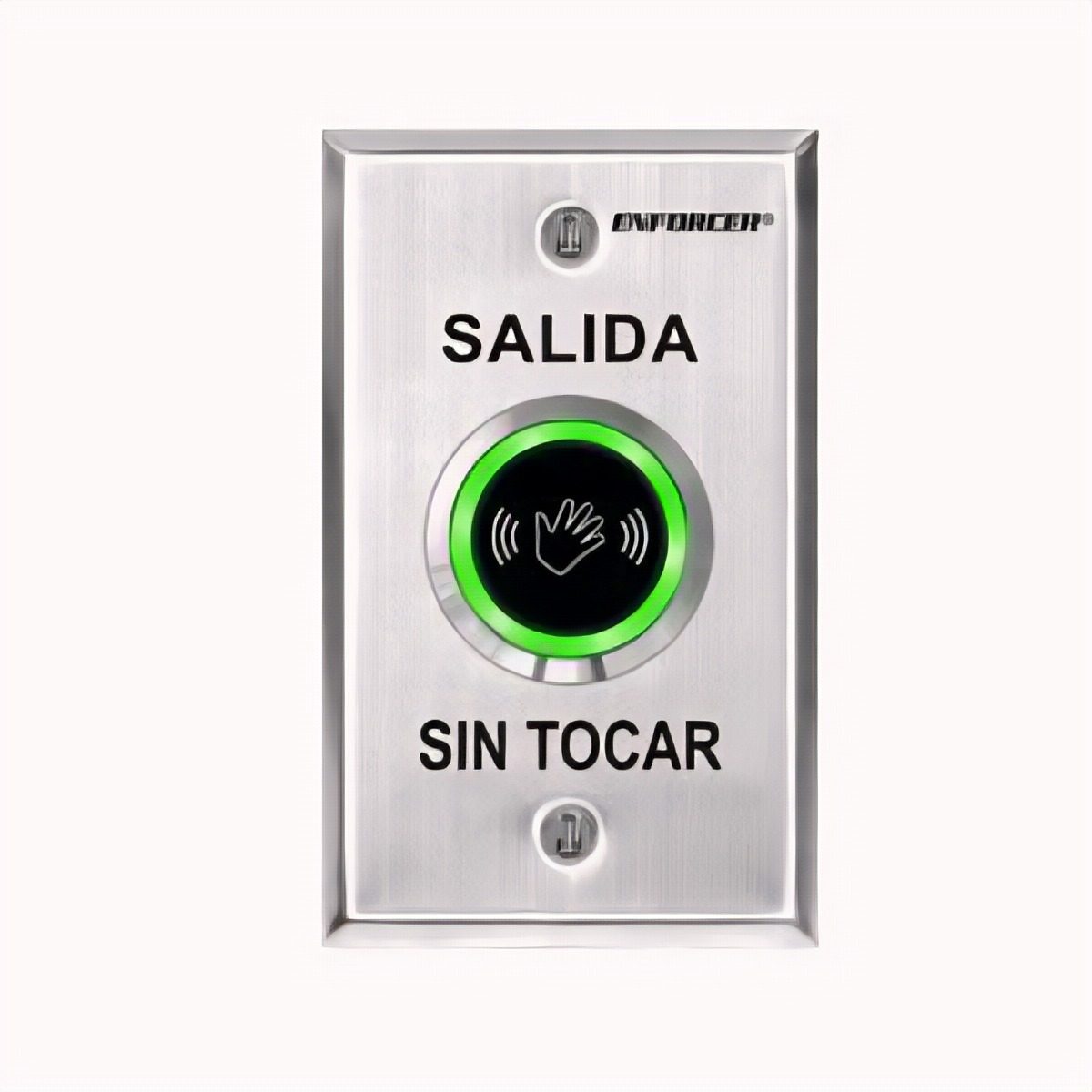 Botón Pulsador Sin Contacto Antivandálico IP65 Para Exteriores